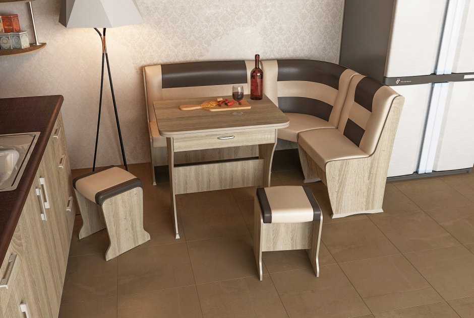 Кухонный уголок Оскар ТРИЯ