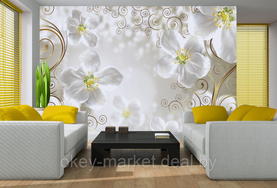 4д обои для стен