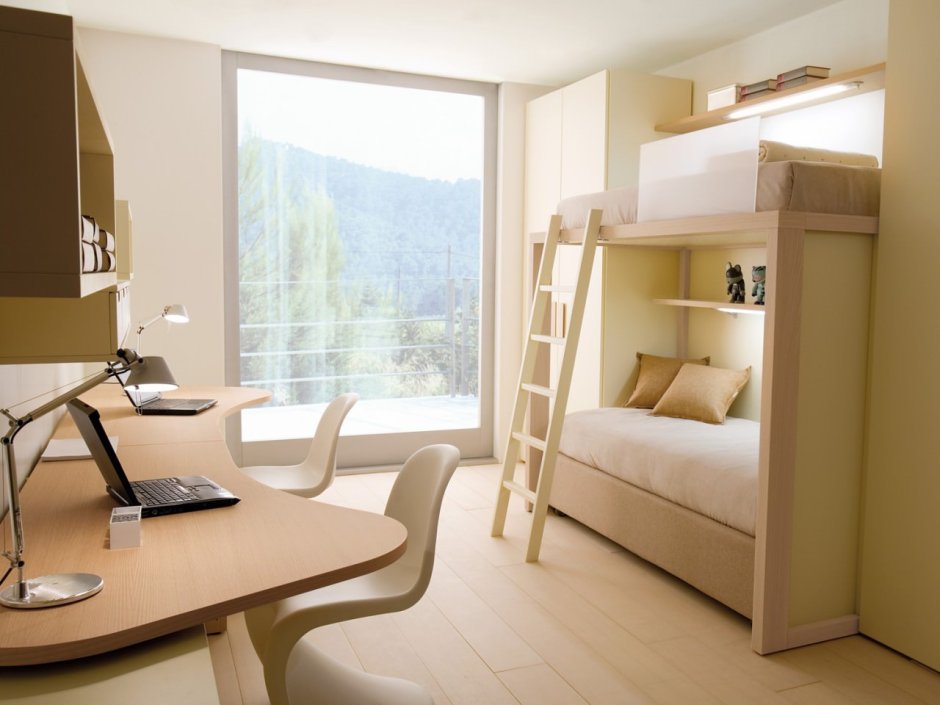 Маленькая детская комната для двоих