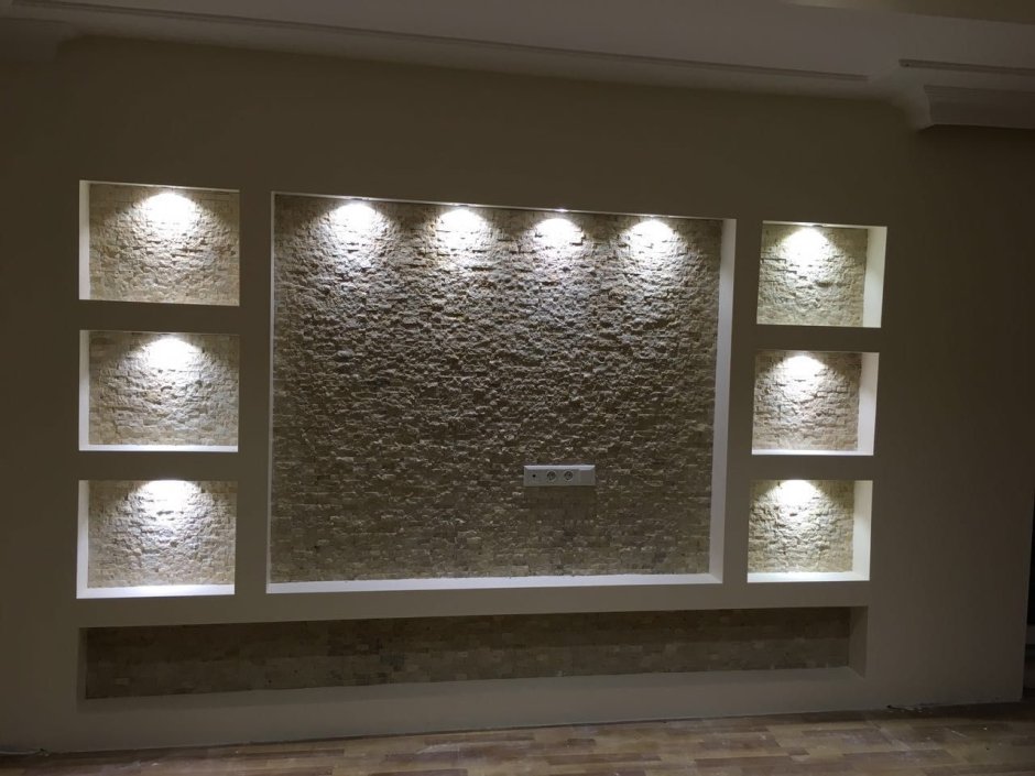 Гипсокартоновая плитка для стен