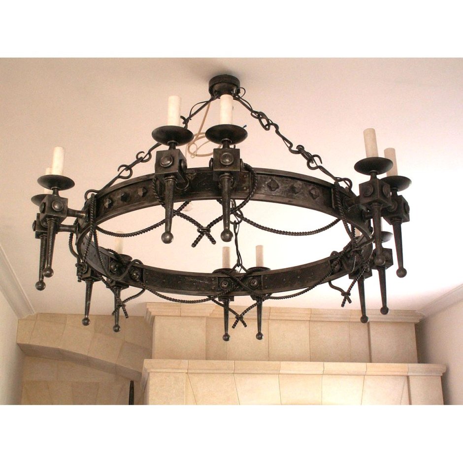 Кованые люстры