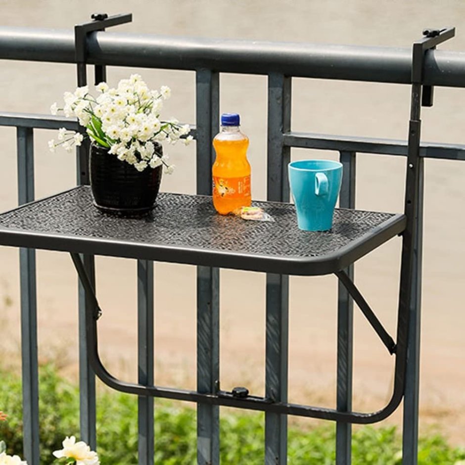 Балконный столик навесной