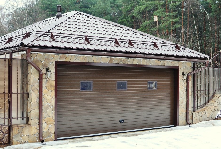 Гараж крышка