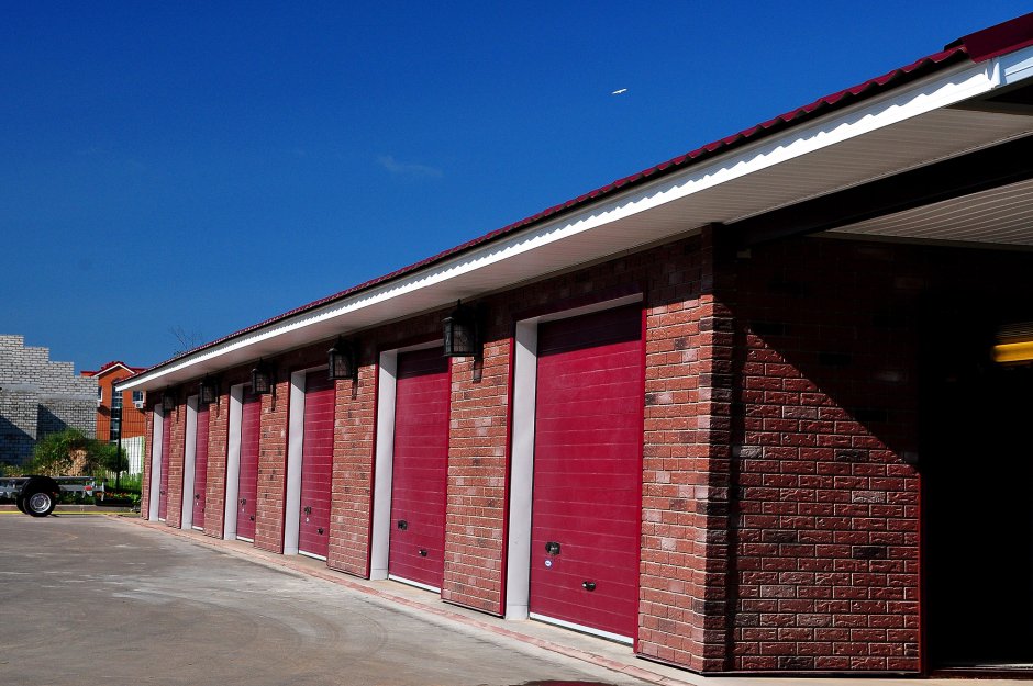 Внешняя отделка гаража