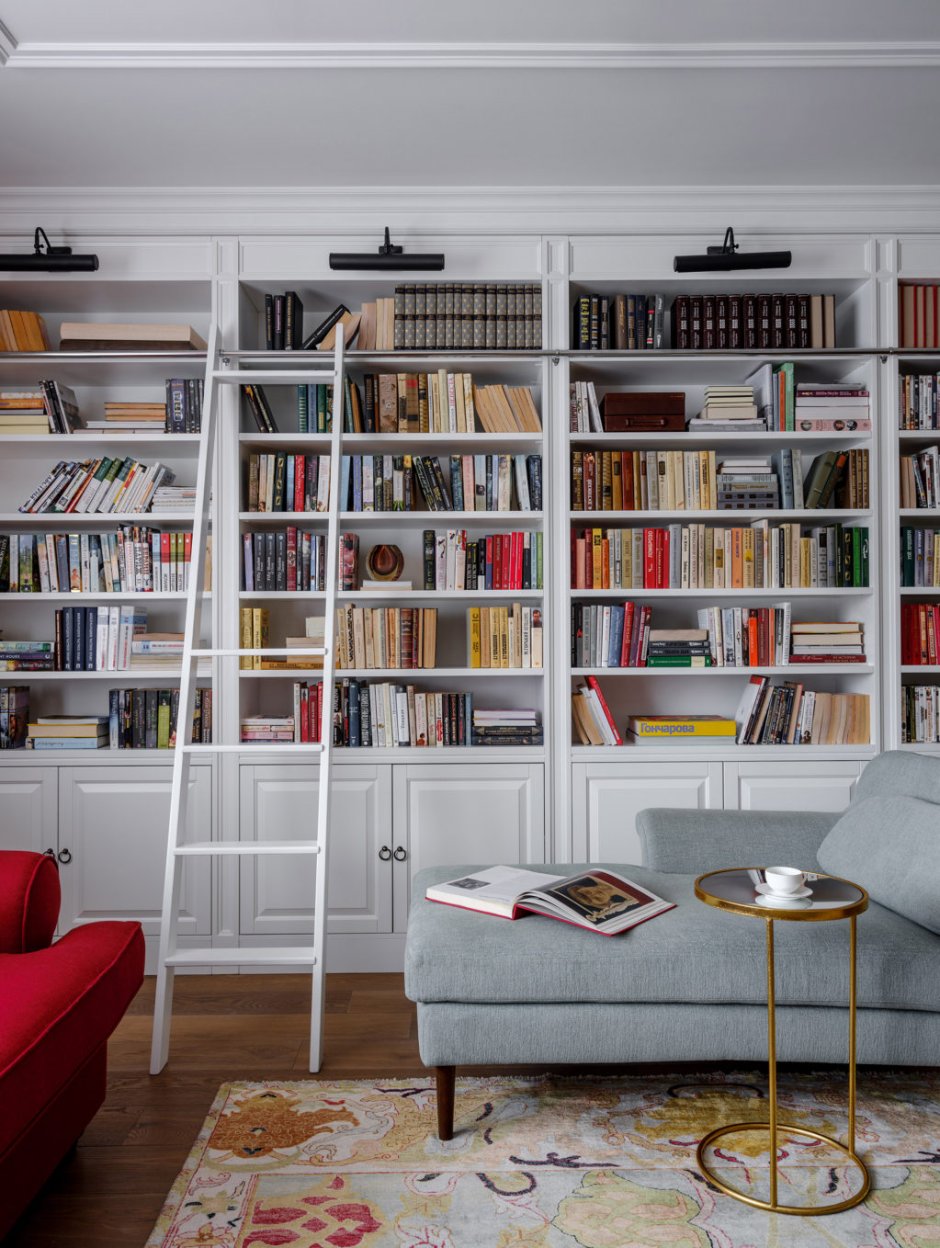 Стеллаж в интерьере Минимализм