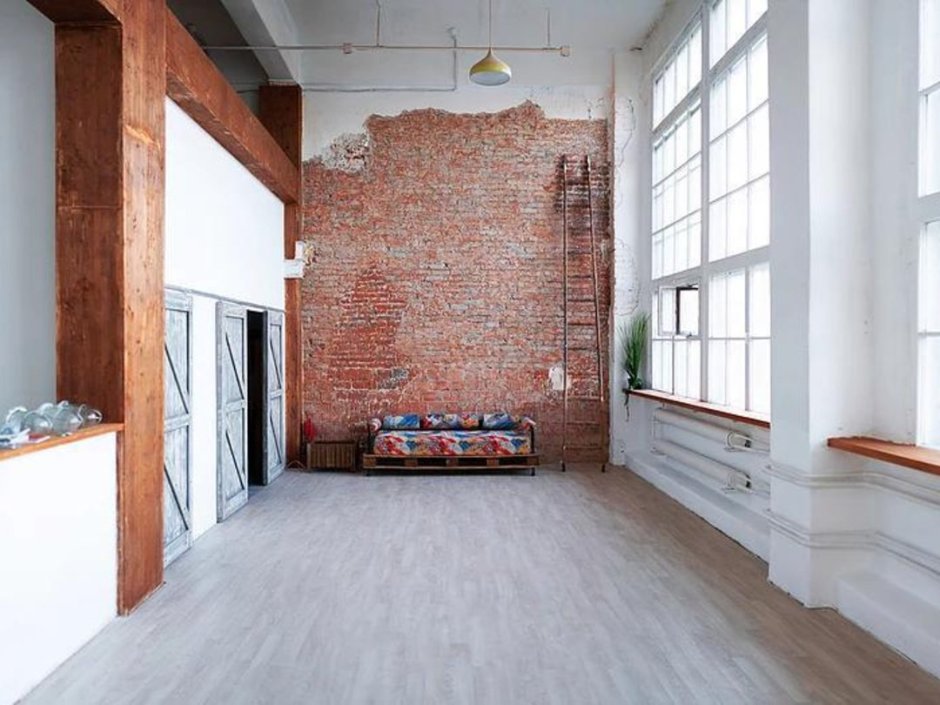 Кирпич в современном интерьере