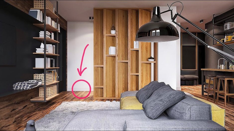 Плинтус на декоративный кирпич