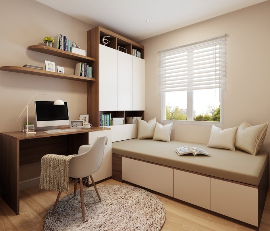 Комната студентки интерьер