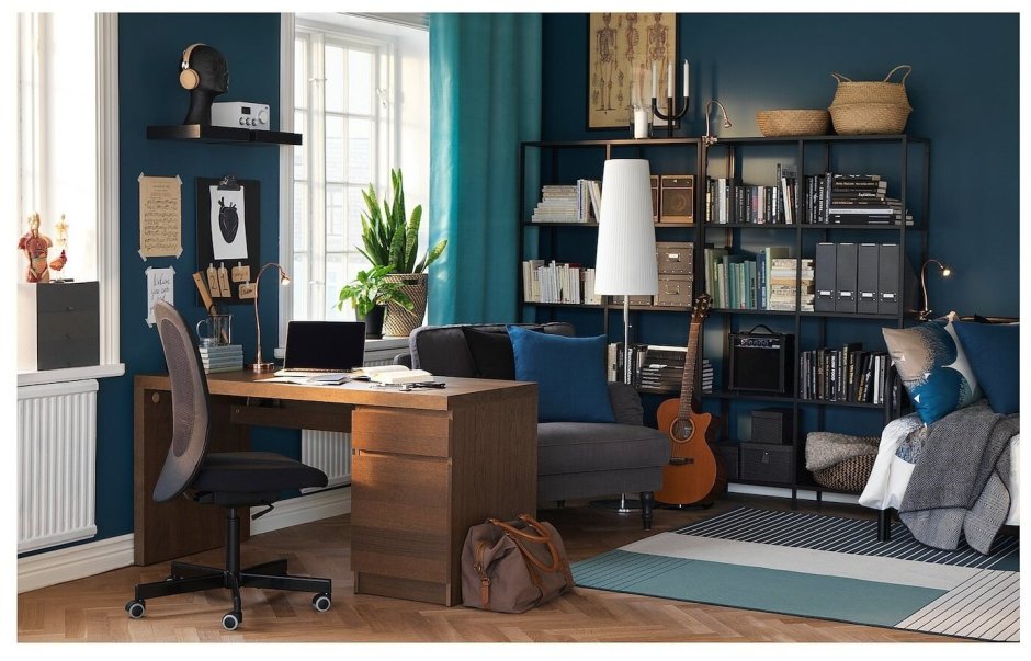 Чёрная комната для подростка