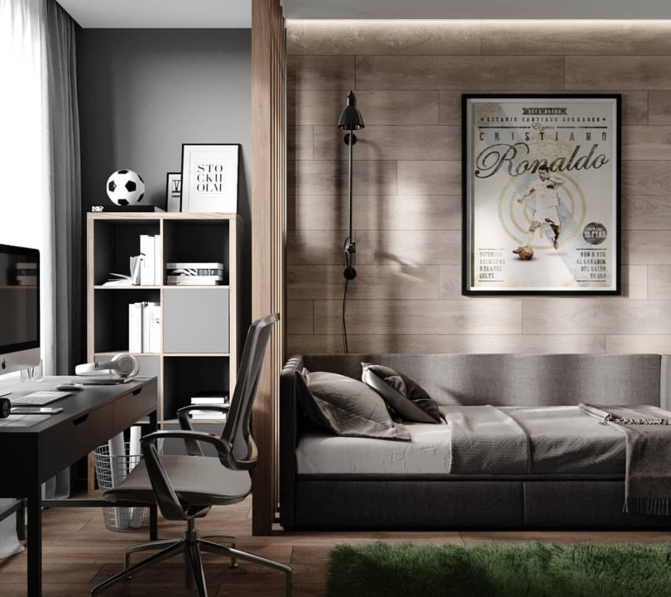 Интерьер маленькой комнаты