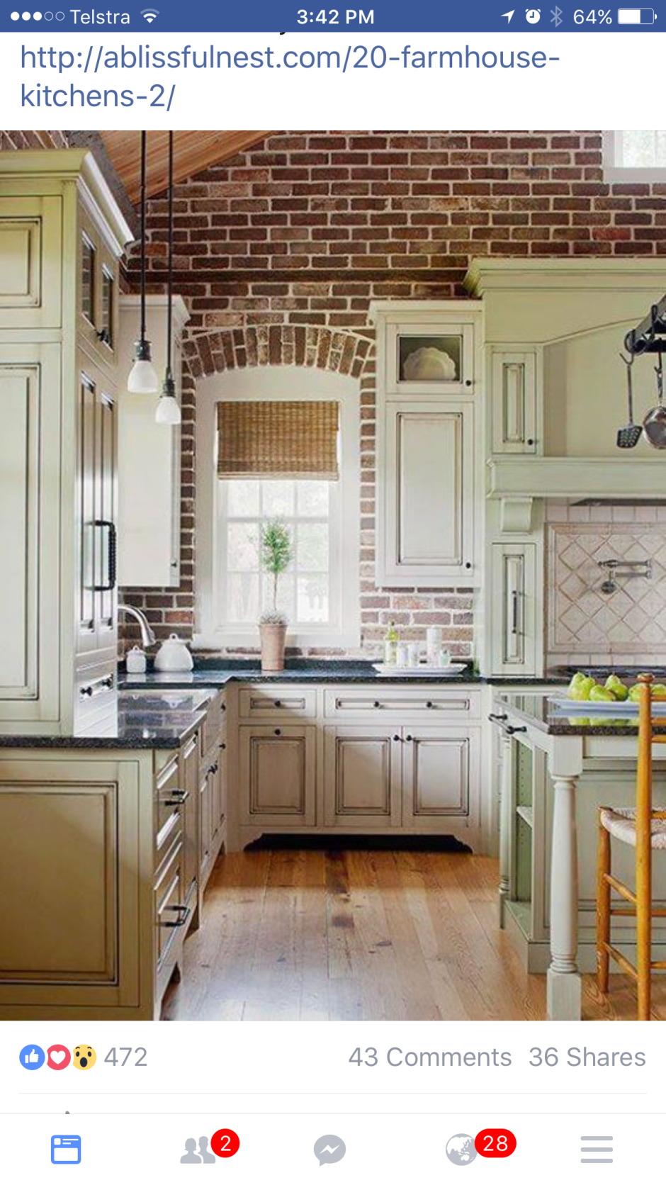 Маленькая кухня в деревенском стиле