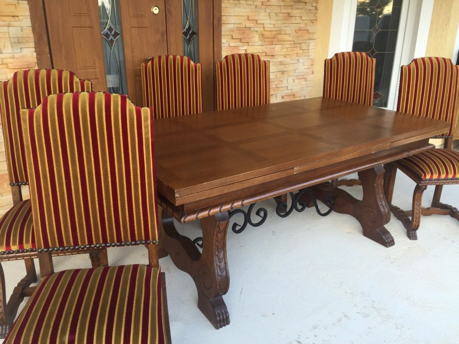 Испанский Ренессанс мебель стол