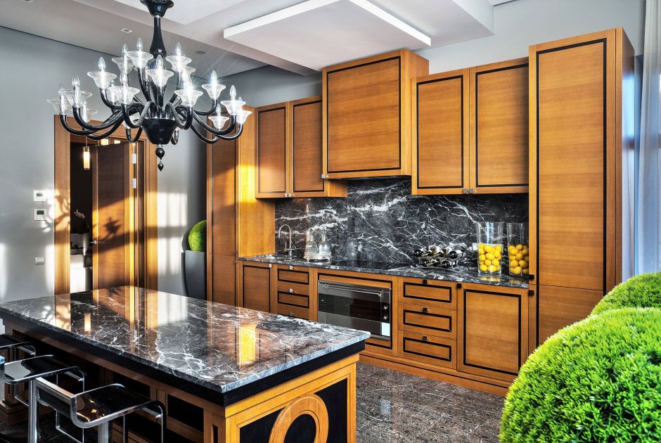 Эксклюзивная отделка кухонь