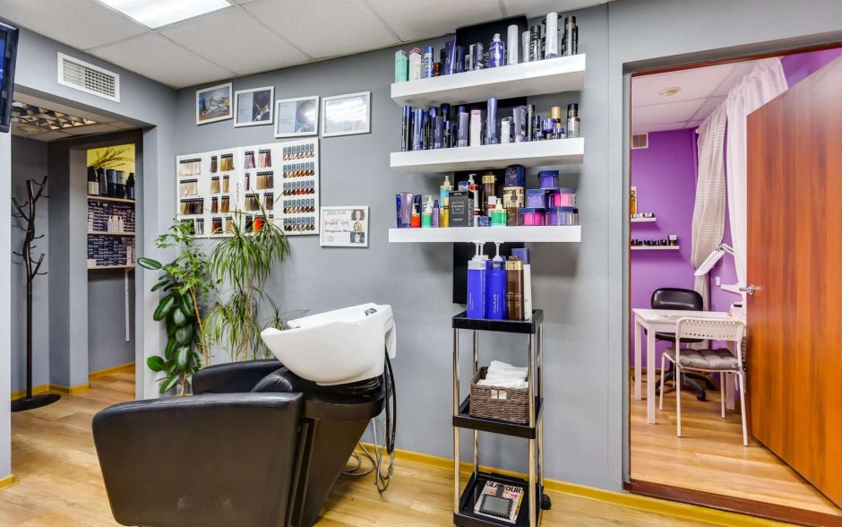 Стеллаж для парикмахерской