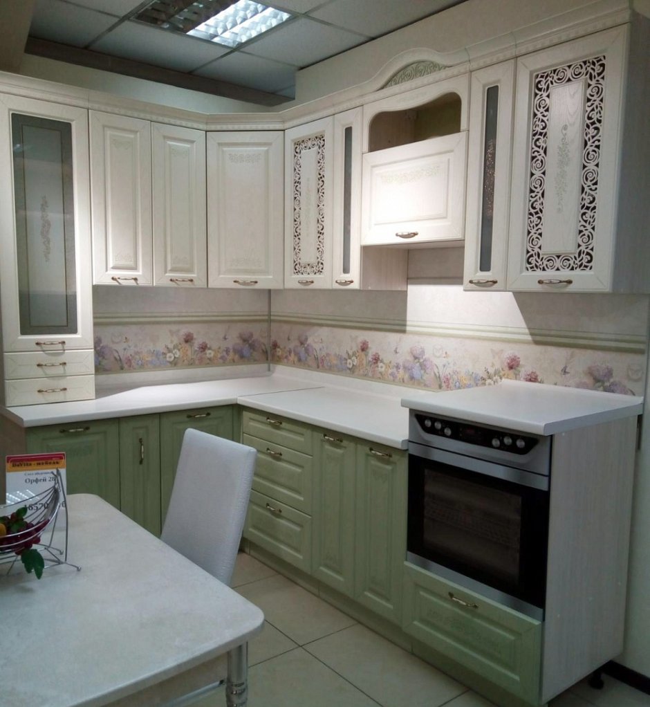 Давита мебель кухня Оливия крем