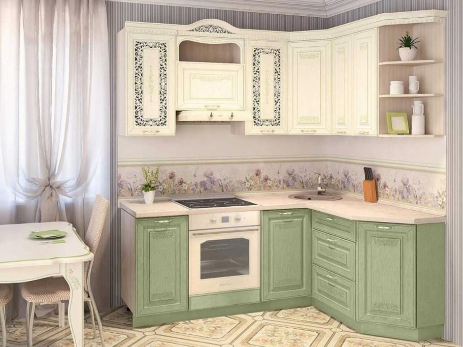 Кухня Оливия крем Давита