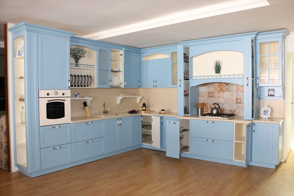 Кухня Оливия цвет сосна Астрид