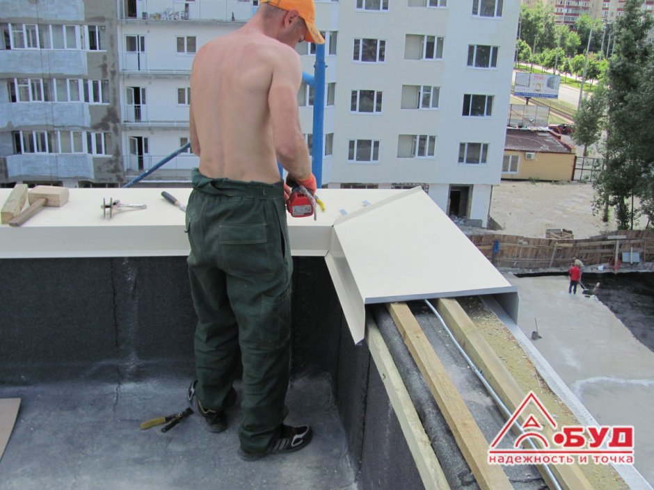 Узел парапетной воронки ТЕХНОНИКОЛЬ