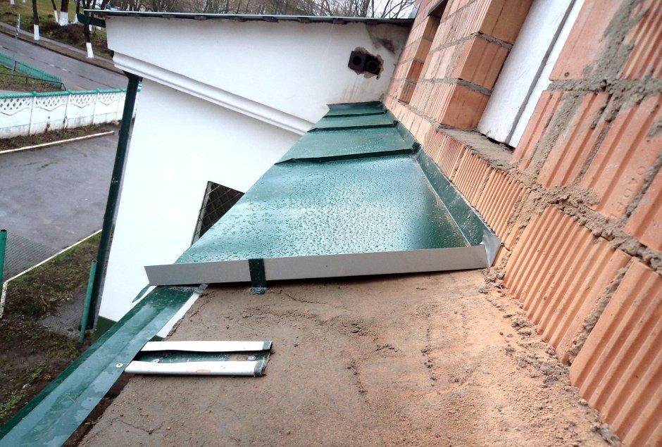 Оголовок на кирпичный столб