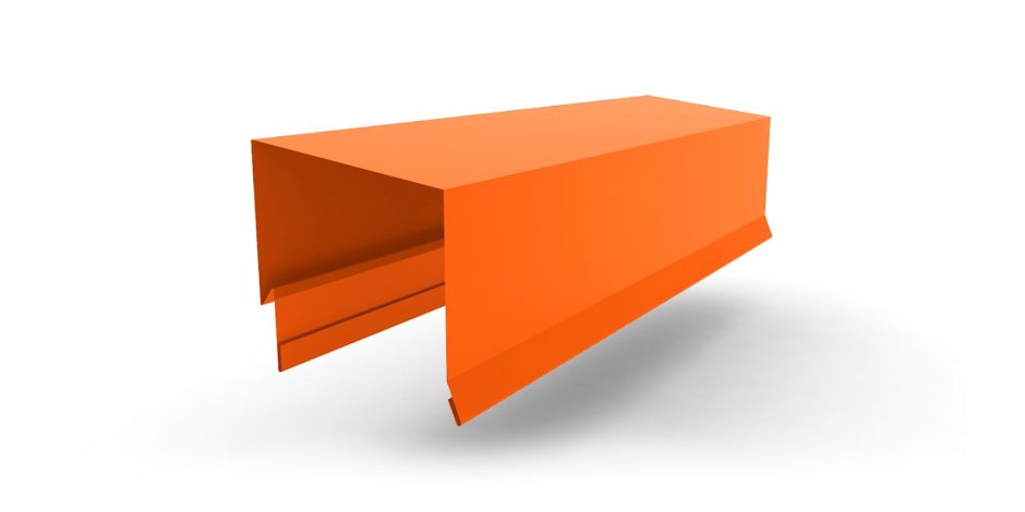 Узел крепления ограждения к плоской кровле