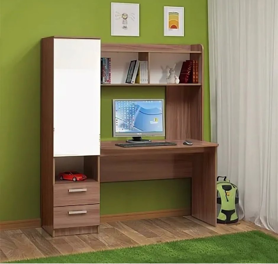 Стол письменный "уголок школьника 2" Аджио