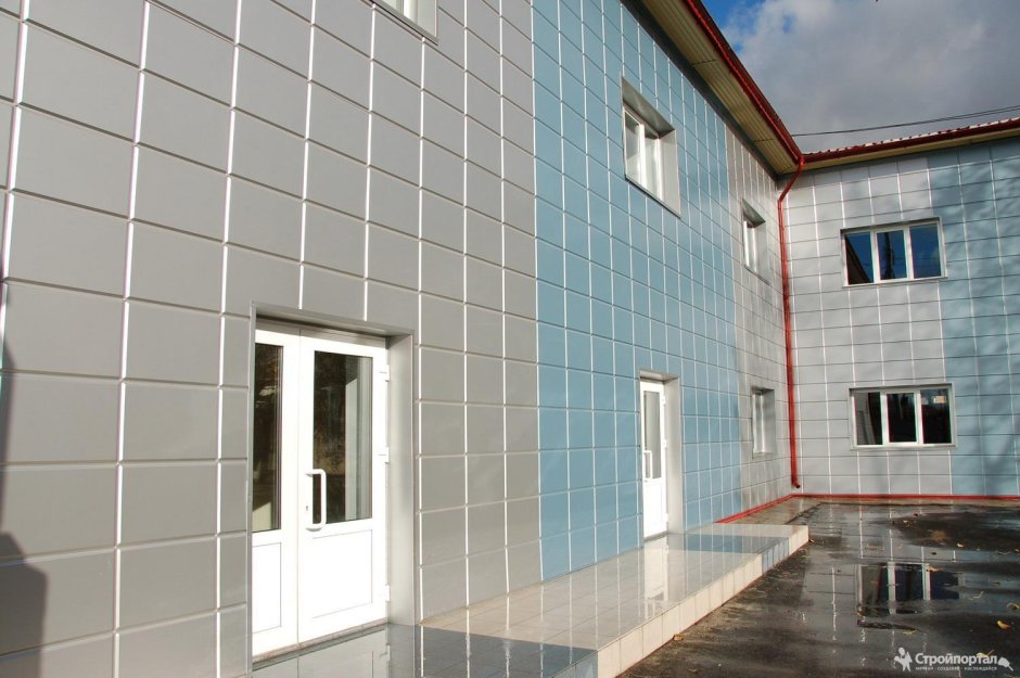 Вентфасад металлокассеты