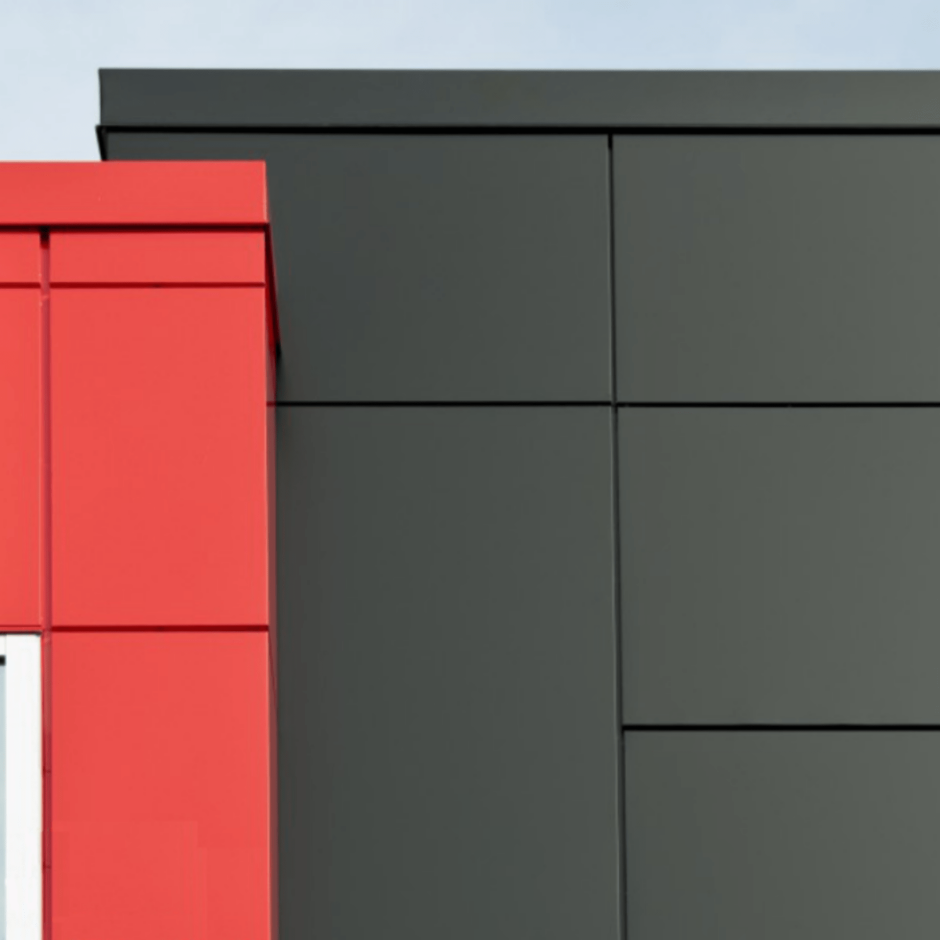 Композитная алюминиевая фасадная кассета 600х600 мм