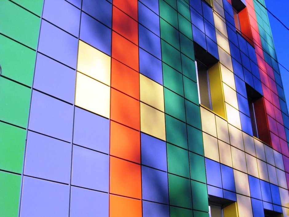 Торцевая металлокассеты 890х1435 мм