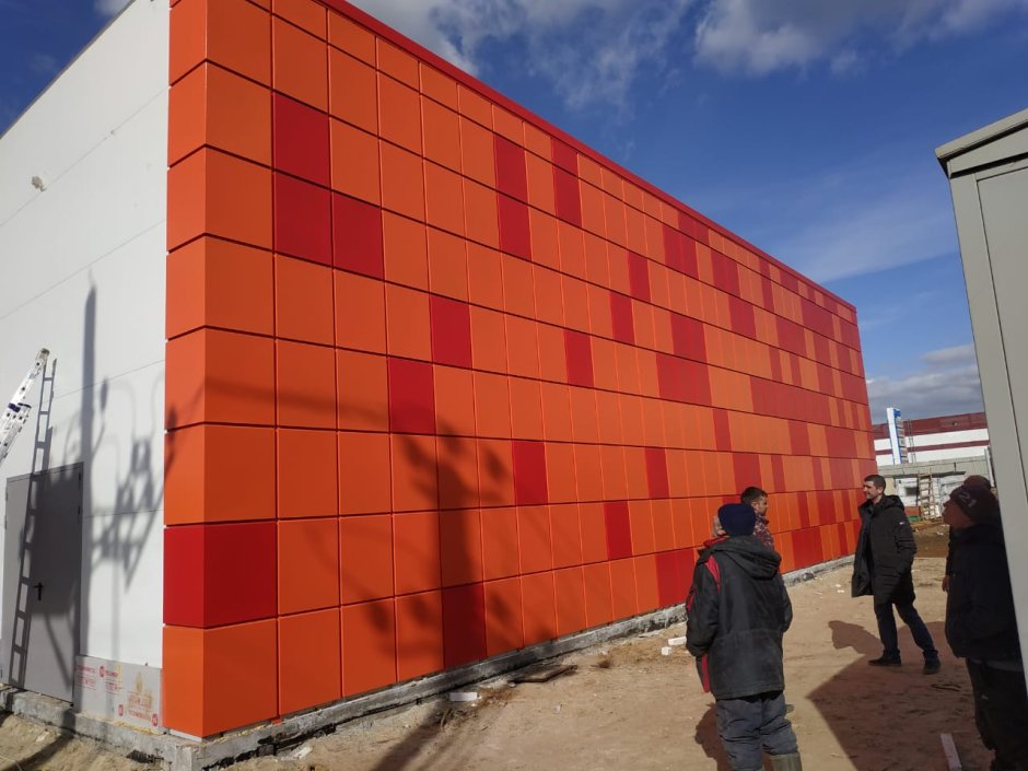 Фасады вентилируемые алюкобонд композит