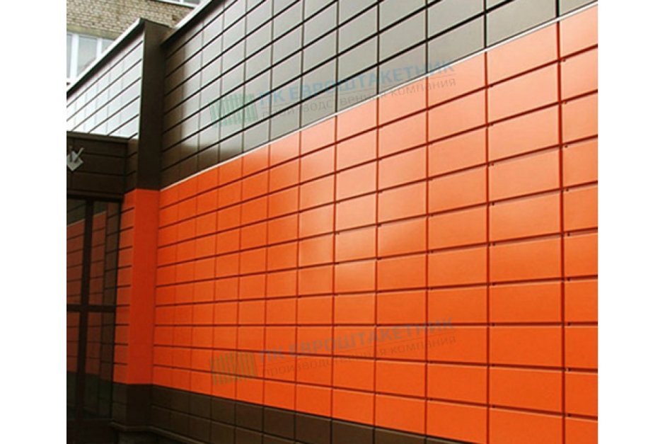 Вентфасад металлокассеты