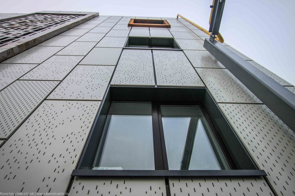 Фасады металлокассеты Кортен