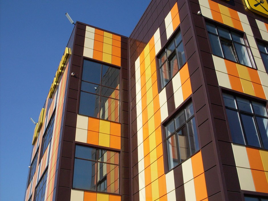 Вентфасад металлокассеты