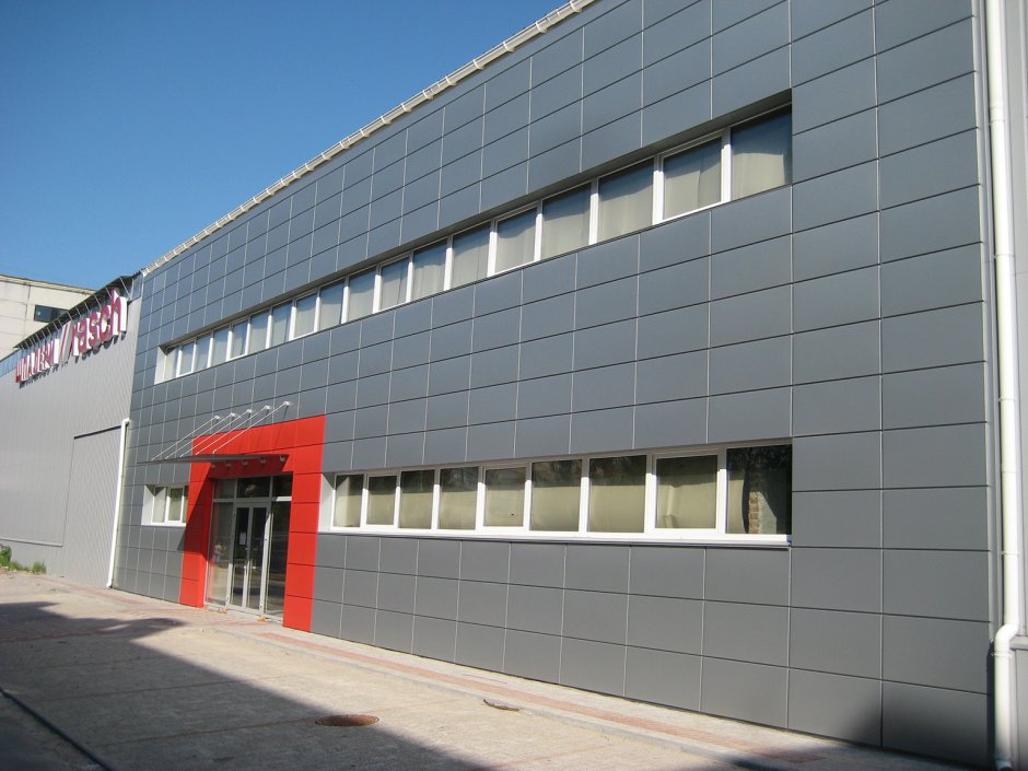 Фасады АБК промзданий