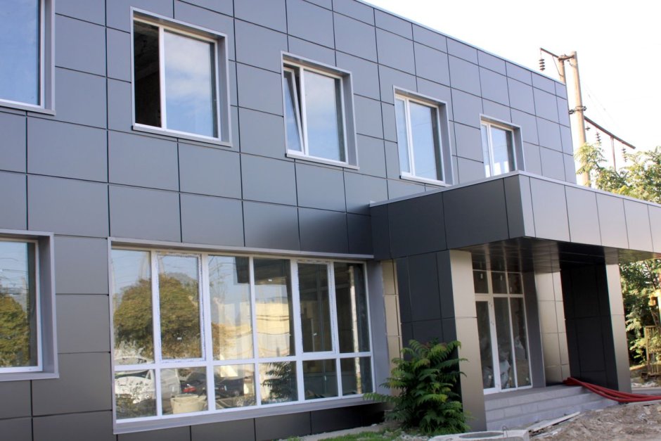 Металлокассеты фасад сэндвич