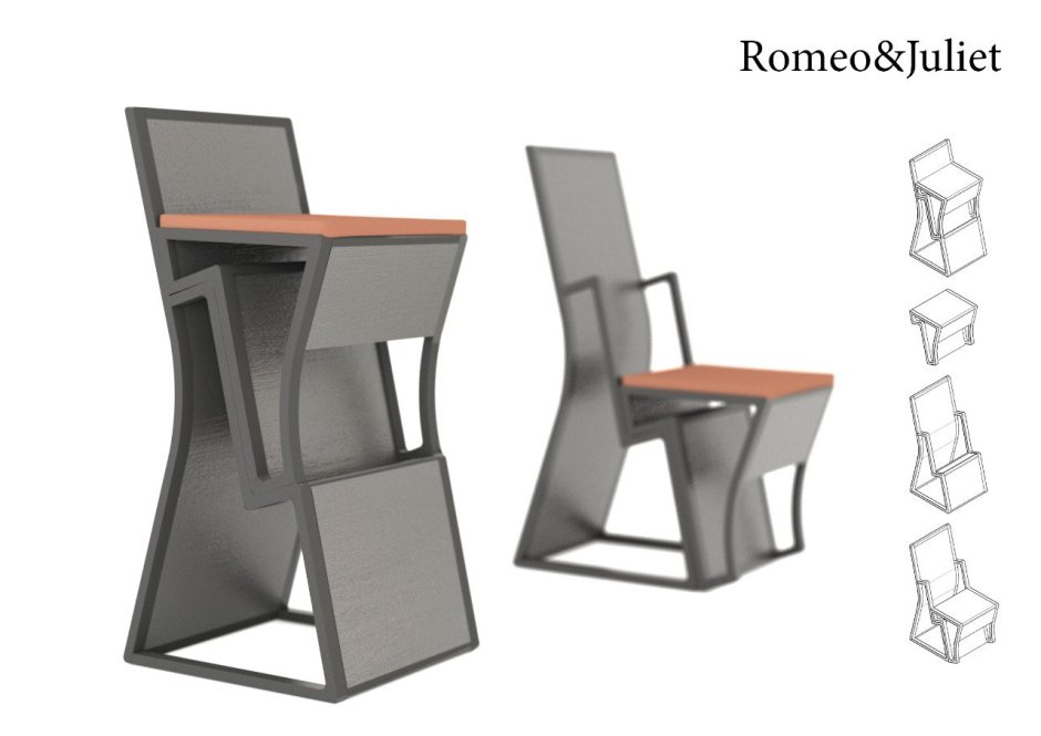 Табурет трансформер