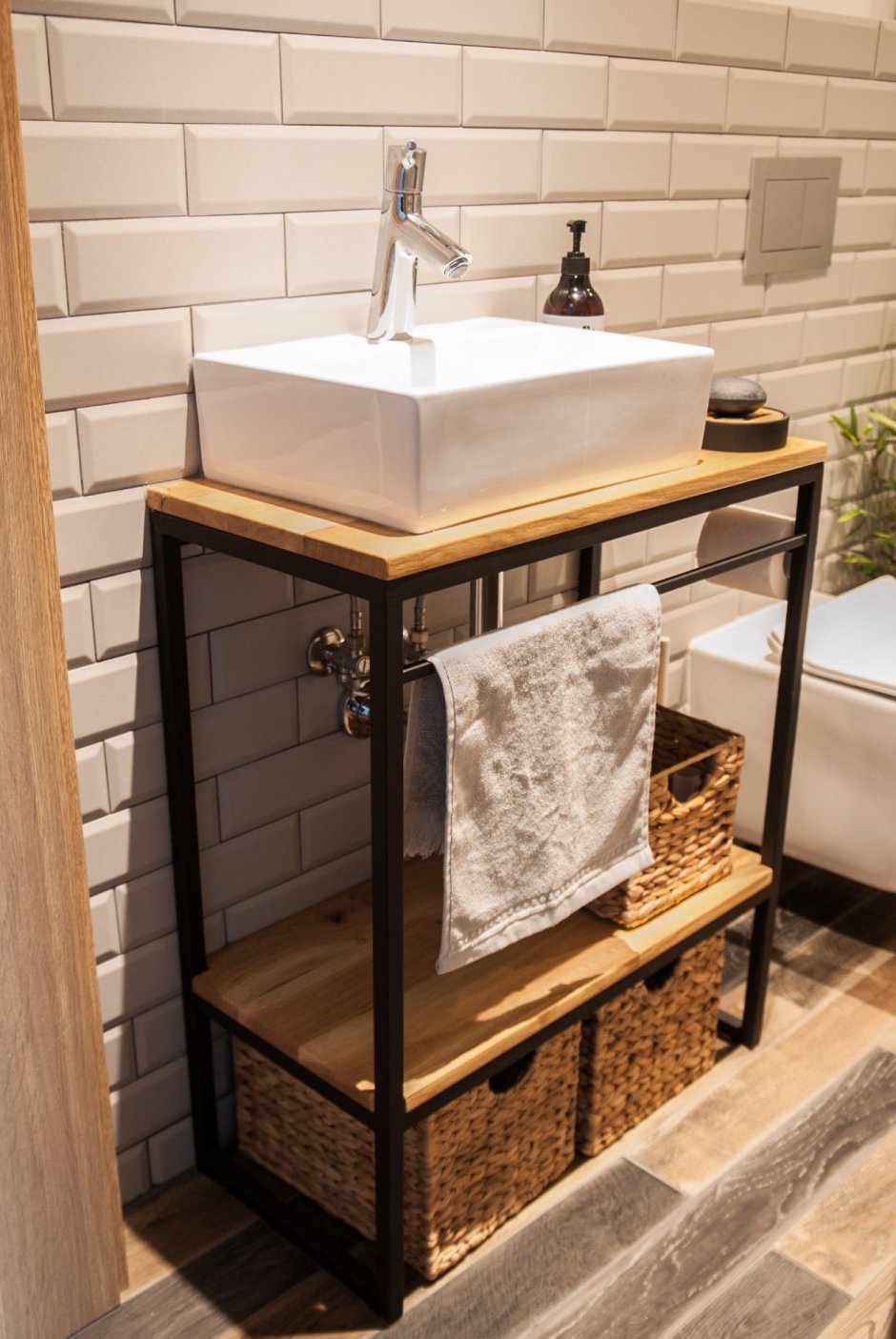 Ванна в стиле лофт