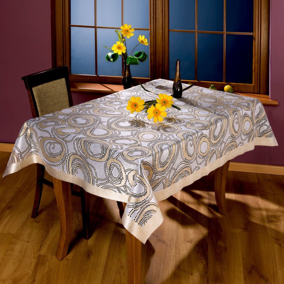 Польские жаккардовые скатерти прямоугольные 130х180