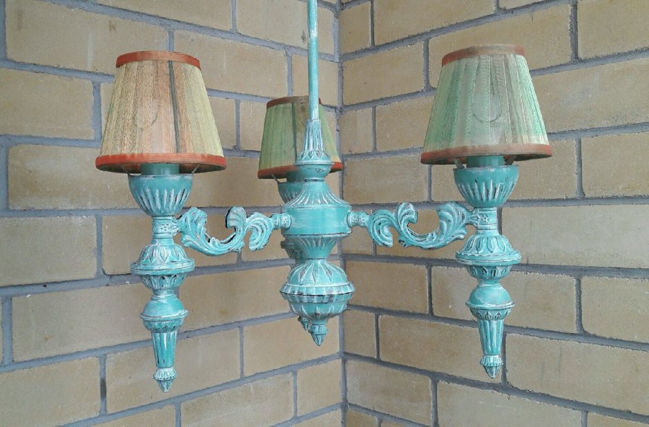 Переделка люстры