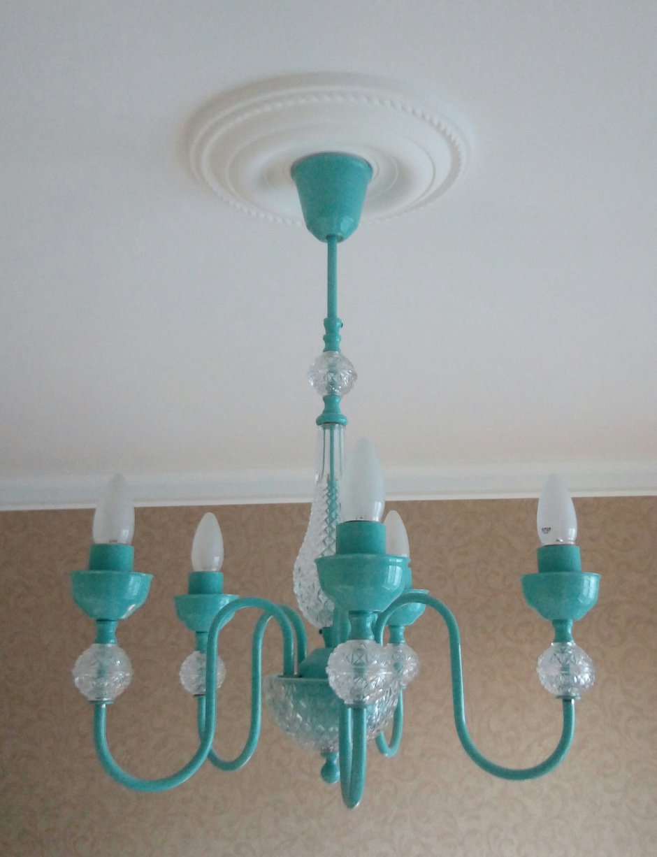 Переделка люстры своими руками