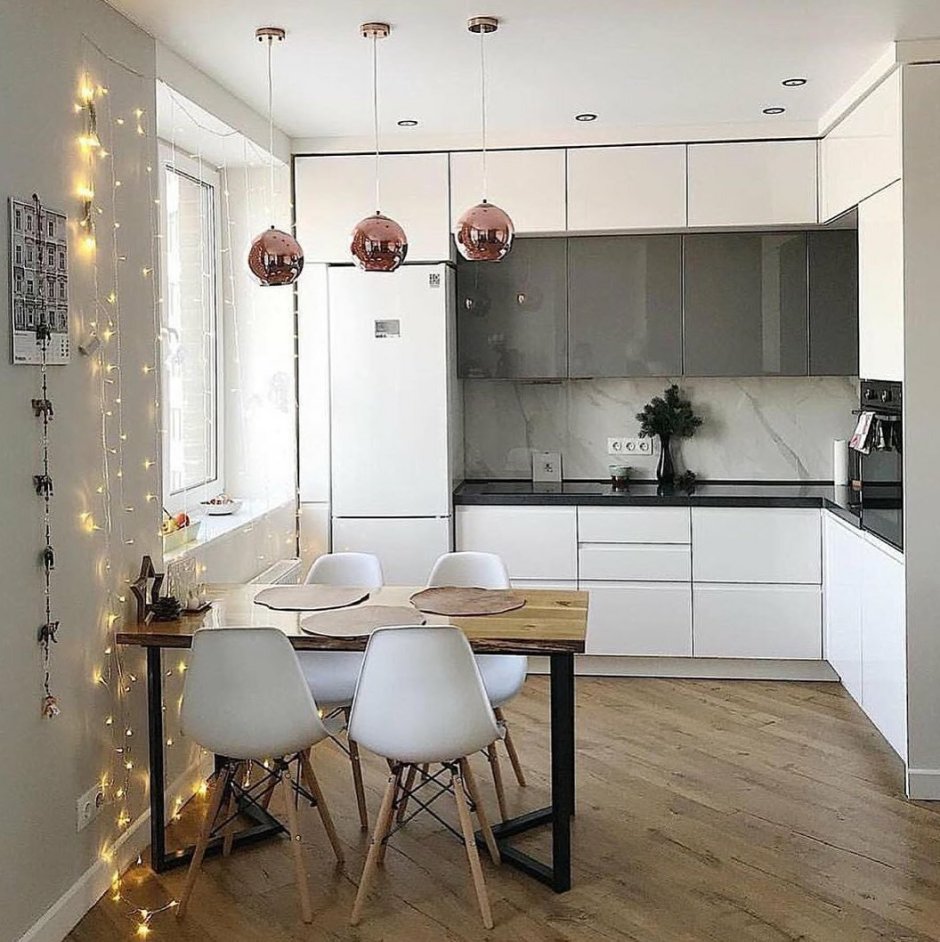 Фальшбалки в интерьере Скандинавский стиль