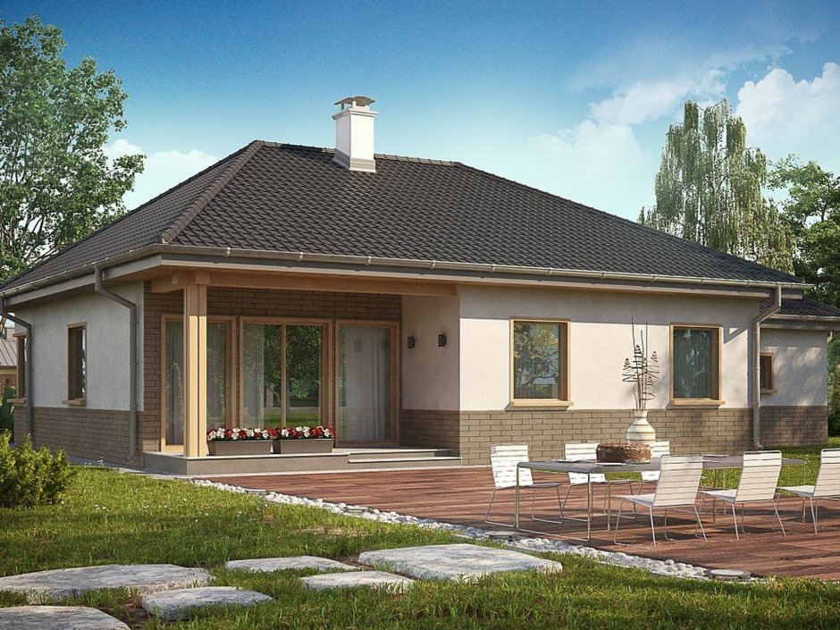 Монте Кристо четырехскатная крыша