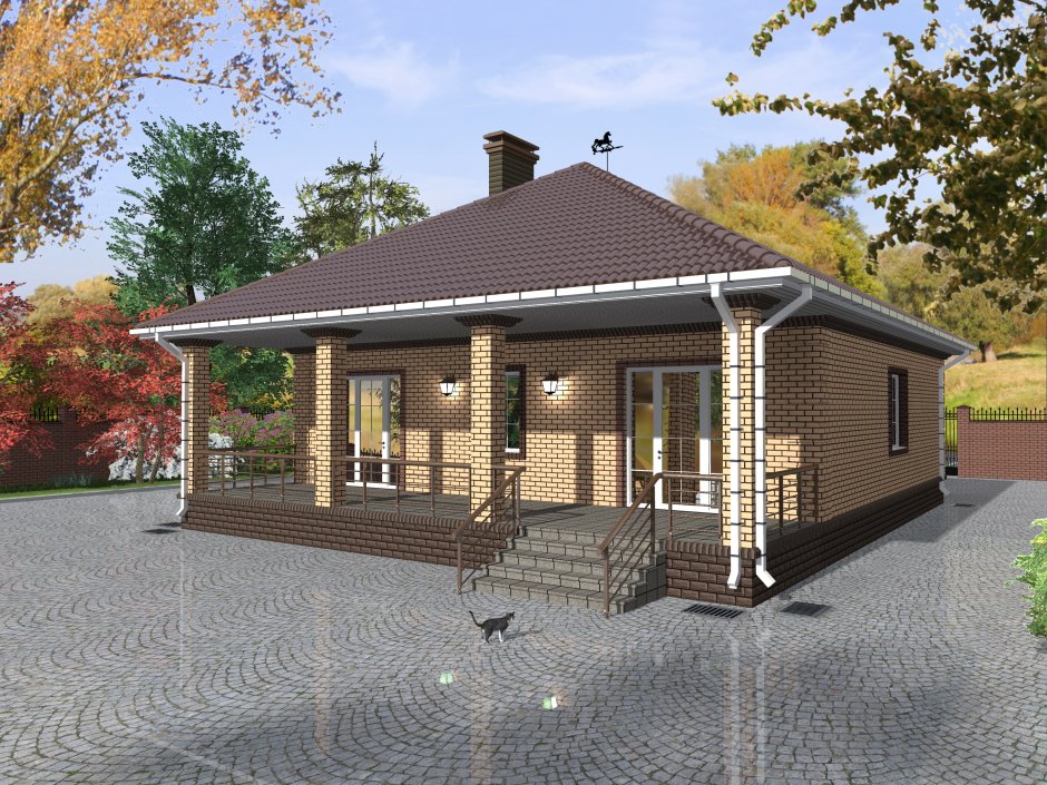 Крыши для одноэтажного дома Валовая