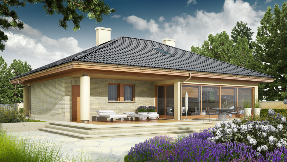 Проект дома z69 одноэтажного