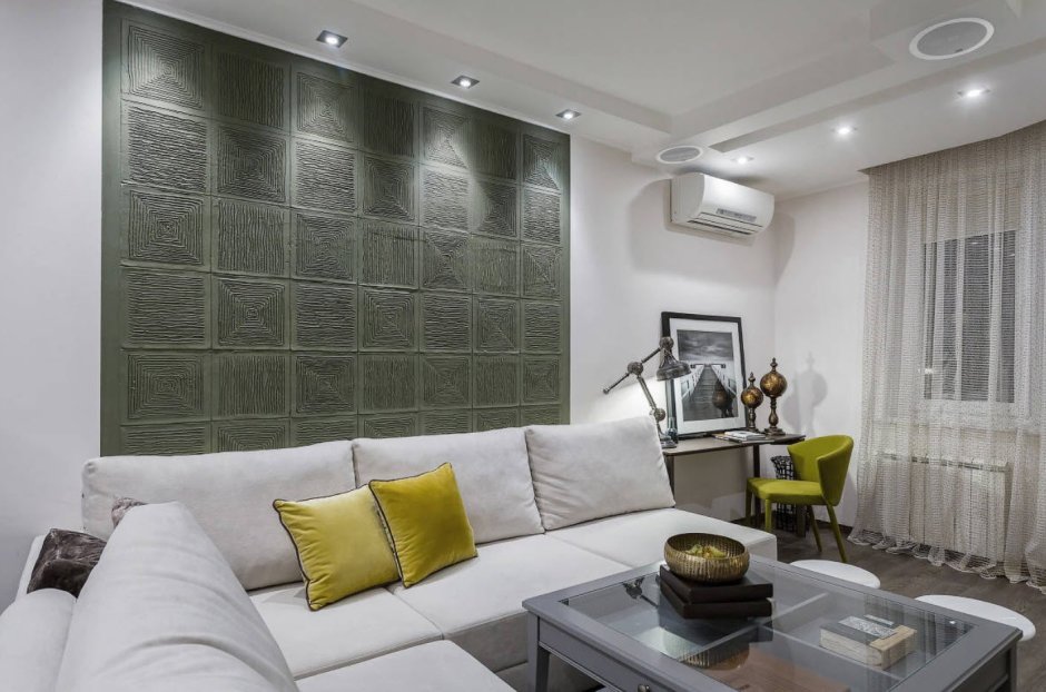 Стена за диваном