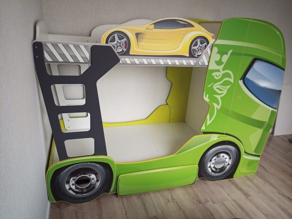 Кровать-грузовик "Скания+1"