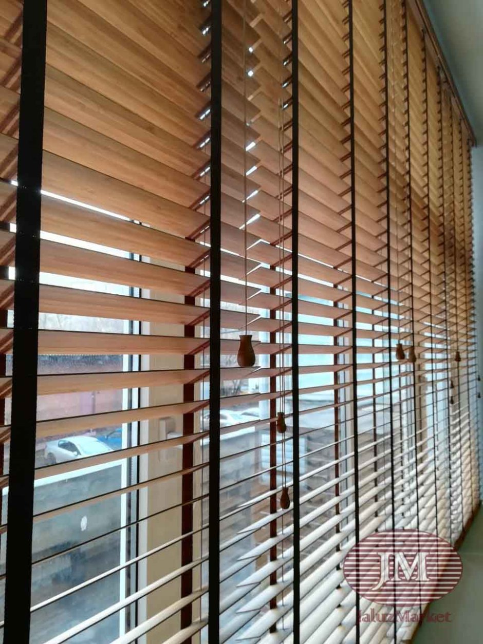 Бамбуковые горизонтальные жалюзи 50мм Амиго