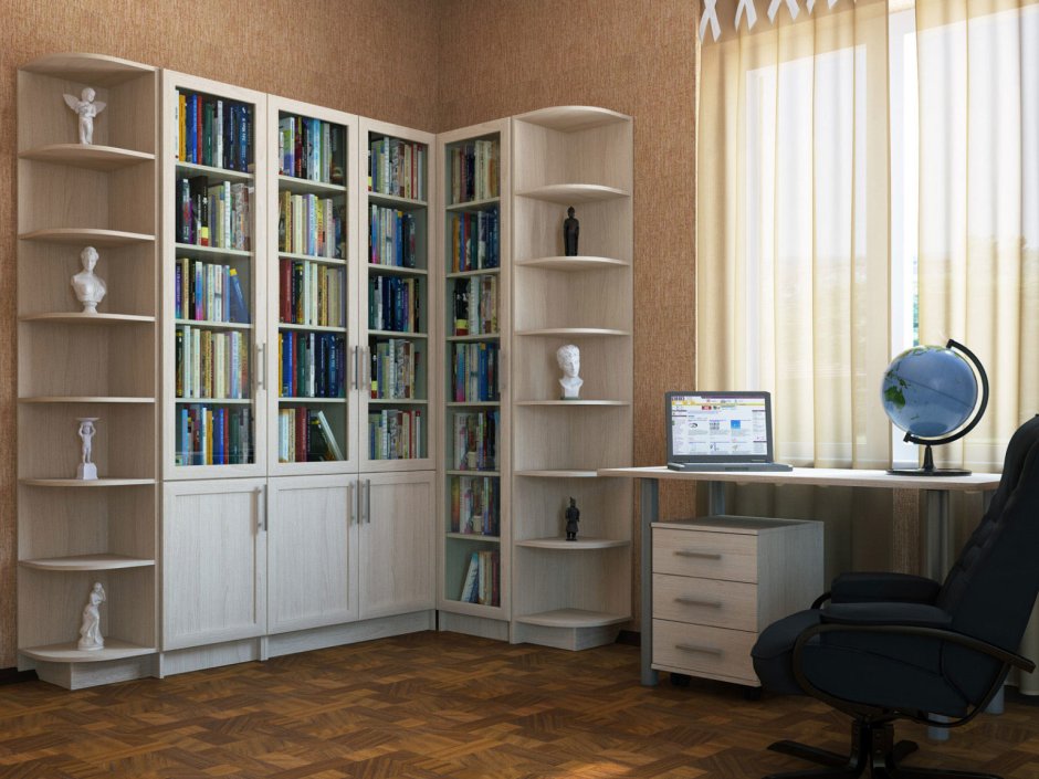 Шкаф книжный Hamlyn h527-18