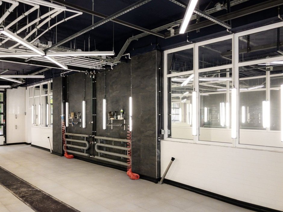 Интерьер помещения для детейлинга