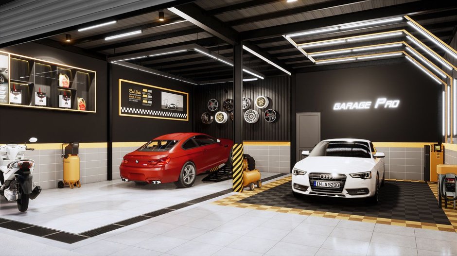 Дизайн автомойки