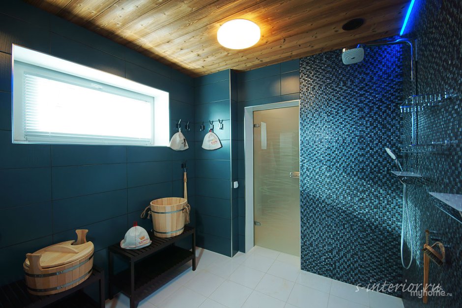 Баня в средиземноморском стиле